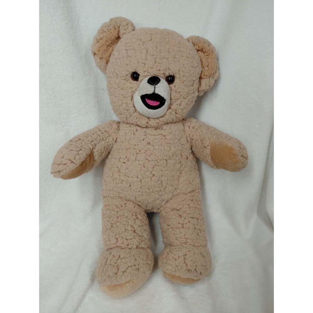 Snuggle Bear 16” Plush New England Toy Fabric Softener Mascot Embroidered Foot